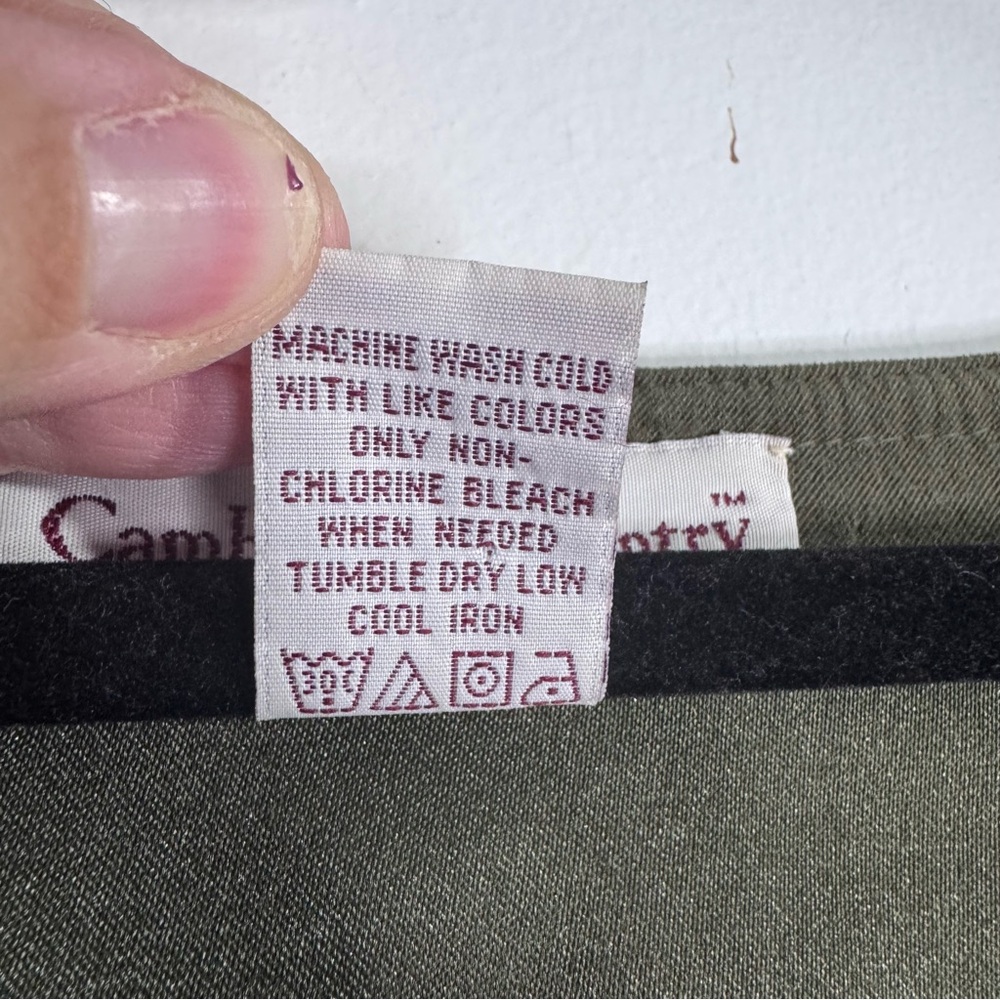 Cambridge Country Olive Utility Maxi Dress Cargo Pocket 3XL - Picture 4 of 4